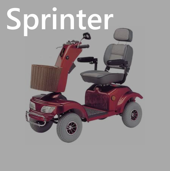 Shoprider Sprinter - skuter elektryczny inwalidzki